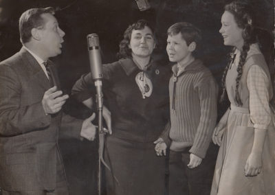 Gezin in studio (1958)